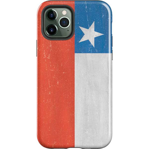 Chile Flag Distressed iPhone 12 Pro Impact Case